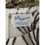 Fully Fashioned Womens Art To Wear Classic Mature Modest Sweater Blouse Sz 34 M Black Size M Photo 6