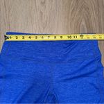 Athleta  Chaturanga Royal Blue Space Dye Athletic Leggings - Size Medium Photo 4