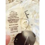 Lulus  NWT Unforgettable Romance Lace Halter Bodysuit M White Sheer Lingerie Photo 4