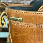 G.H Bass Eastport Leather Duckbill Lace Up Boots Size 7 Blue Photo 3