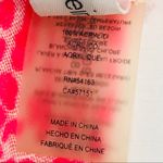 Calvin Klein Fringed Scarf, Hot Pink, White Photo 4