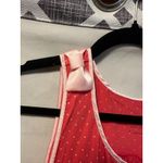 Kate Spade NWT  New York Polka Dot Knit Night Gown With Bows Size Large Pink Photo 4