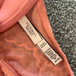 Victoria's Secret Women’s coral lace push-up padded racerback Bra 36D Photo 2