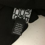 Clara Sun Woo Dress A Line Pleated V Neck Flutter Sleeve Stretch Black Size XL Photo 3