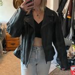 Vintage Real Leather Jacket Black Size L Photo 0