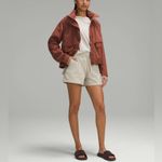 Lululemon  Dance Studio High-Rise Shorts 3.5” Mojave Tan Size 4 Like New Photo 4