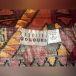 VTG Carolina Colours Skirt Womens Wrap Aztec Tribal Southwestern Sz Medium Photo 3