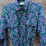 Leslie Fay  90’s Polyester Pleated Dress Size 10 Photo 1