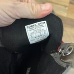 Sorel Lexie Hidden Wedge Boots Grey Pink Leather Lace Up Winter Women’s Photo 1