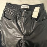 Abercrombie & Fitch Abercrombie Leather Skinny Pants Photo 3