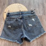 POL ‎ denim rhinestone fringe shorts festival cowgirl womens size S Photo 7