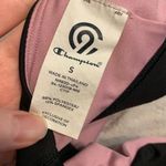 Champion  Sports Bra womens Small Black Cross Back Racerback Athletic Top Keyhole Photo 2