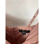 Lulus New  Dress Radiant Refinement Dusty Rose Satin Jacquard Maxi Dress size XS Photo 4