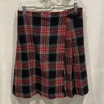 Cute pleated skirt faux wrap black buckle Piccola Ludo school girl Y2K Brittany Photo 0