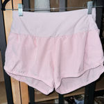 Amazon Strawberry Milk speed up running shorts  high rise zipper pocket lulu Photo 0
