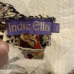 Indie Ella Floral Paisley shorts sizes medium / Large Black Photo 4