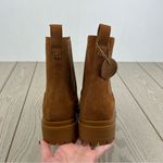 Lauren Ralph Lauren Women's Corinne Leather Ankle Boots 10B Brown Suede $247 Tan Size 10 Photo 5