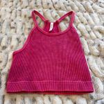 Ribbed tank top Pink Size 2 Photo 0