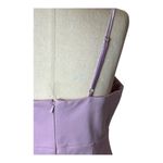 Petal and Pup  Dress Women 10 Purple Asymmetric Zahra Midi Slit Preppy Party Photo 7