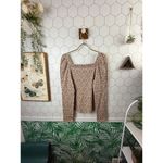 Splendid Floral Print Long Sleeve Top with Square Neck - Size - Small Photo 3