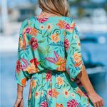 Cupshe Tropical Dolman Sleeve Casual Mini
Dress Photo 1