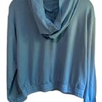 joe's jeans  Hooded lightweight sweatshirt in Light Indigo Sz. Large NWT Photo 1