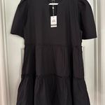 Mud Pie women’s black watson tiered dress Photo 1