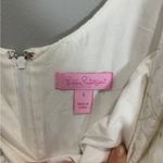Lilly Pulitzer Posey White Resort dress Daisy Lane Lace Sleeveless 4 Full Skirt Photo 9