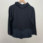 Athleta  Women's Gallery Hoodie Top in Black Size Medium Photo 5
