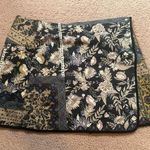 Free People NWT Mad Love Bohemian Black and Quilted Wrap Skirt $128 MSRP Photo 2