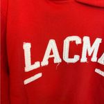 Madhappy  Unisex Embroidered Red Lacma Hoodie Photo 4