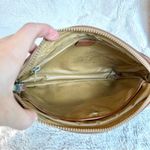 CELINE Brown Macadam Vintage Wristlet Clutch Pouch Photo 12