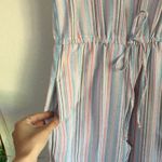 Anthropologie NWT | Drew pink striped jumpsuit Photo 3