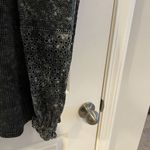 White Birch  Women’s Waffle Knit Top Medium Oversized Embroidered Photo 3