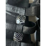 Vionic Amber Slingback Sandals Women’s Size 9 Black Croc Print Photo 6