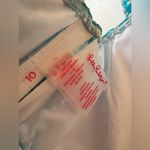 Lilly Pulitzer ‎ Blue White NWOT Women’s Aelin Crinkle Gingham Bikini Top Size 10 Photo 1