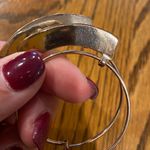 American Eagle Rose Gold Slide Hoop Earrings Photo 2