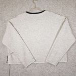 Tommy Hilfiger Denim Sweatshirt w/Side Tie Crop Pullover Women's Size XL Photo 1