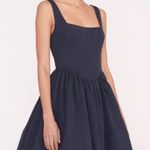 STAUD 10 NWOT Landscape Dress Navy Photo 1