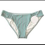 Tori Praver Swimwear Tori Praver NEW Green White Stripe Bikini Photo 8