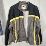 Nike  Vintage Spell Out Striped Zip Up Jacket Size Large EUC Photo 1