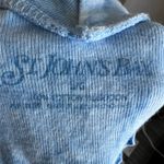 Blue Hawaiian Floral Top‎ Y2K Coconut Girl Vintage Inspired 2000s Large Photo 3