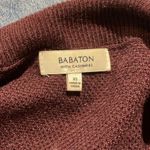 Babaton  Maroon Cardigan Size Extra Small Photo 2