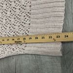 it's our time It’s Our Time Women’s Medium Pink 3/4 Sleeve Open Knit Sweater Sparkly Y2K Photo 5