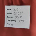 Octavia Terra Cotta Wide Leg Capri Pants Size Small Flowy Pull Photo 9