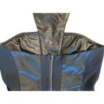 Bebe  Black Satin Panel Bodycon Mini Dress with Embellished Halter Neck – Size M Photo 6