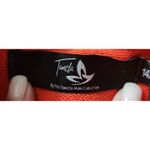 Tamela Mann Orange Zip Up Hoodie Short Sleeve Casual Top Size 14/16 Photo 2