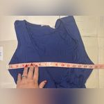 Fresh Produce  Dress Womens Size XS Blue Moonlight Sonia Wrap Stretch Pockets Photo 2
