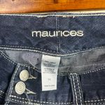 Maurice's Dark Blue Jean Shorts Photo 5
