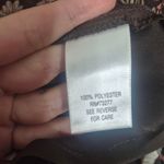 Apt. 9  Brown & Pink Floral Short Sleeve Blouse Y2K Cottage Fairy Size Small Photo 5